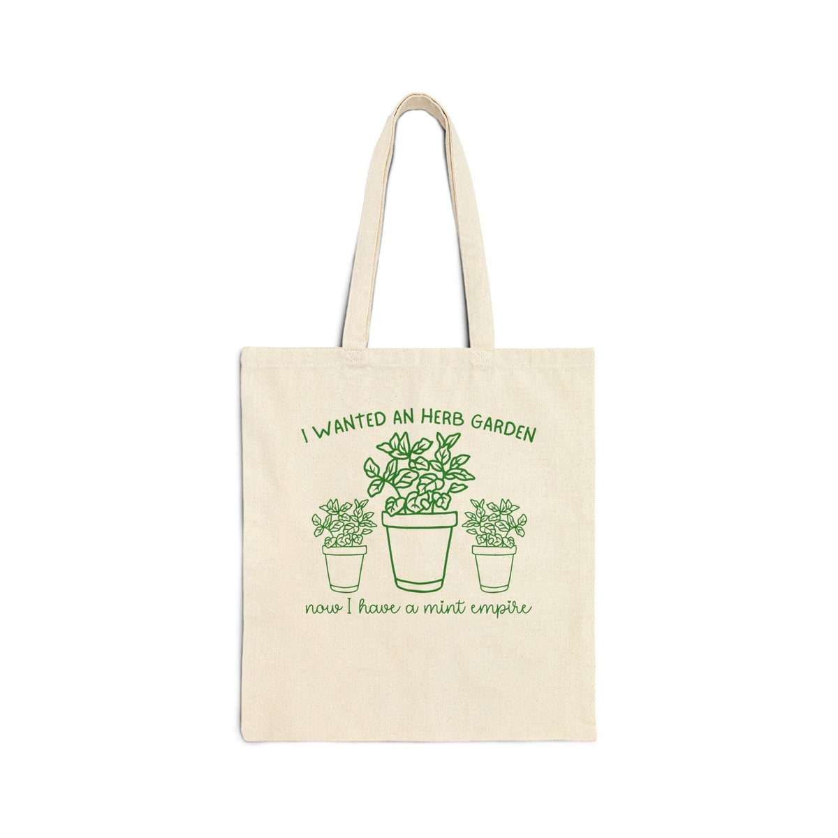 Mint Gardening Tote Bag - BIG FRENCHIES