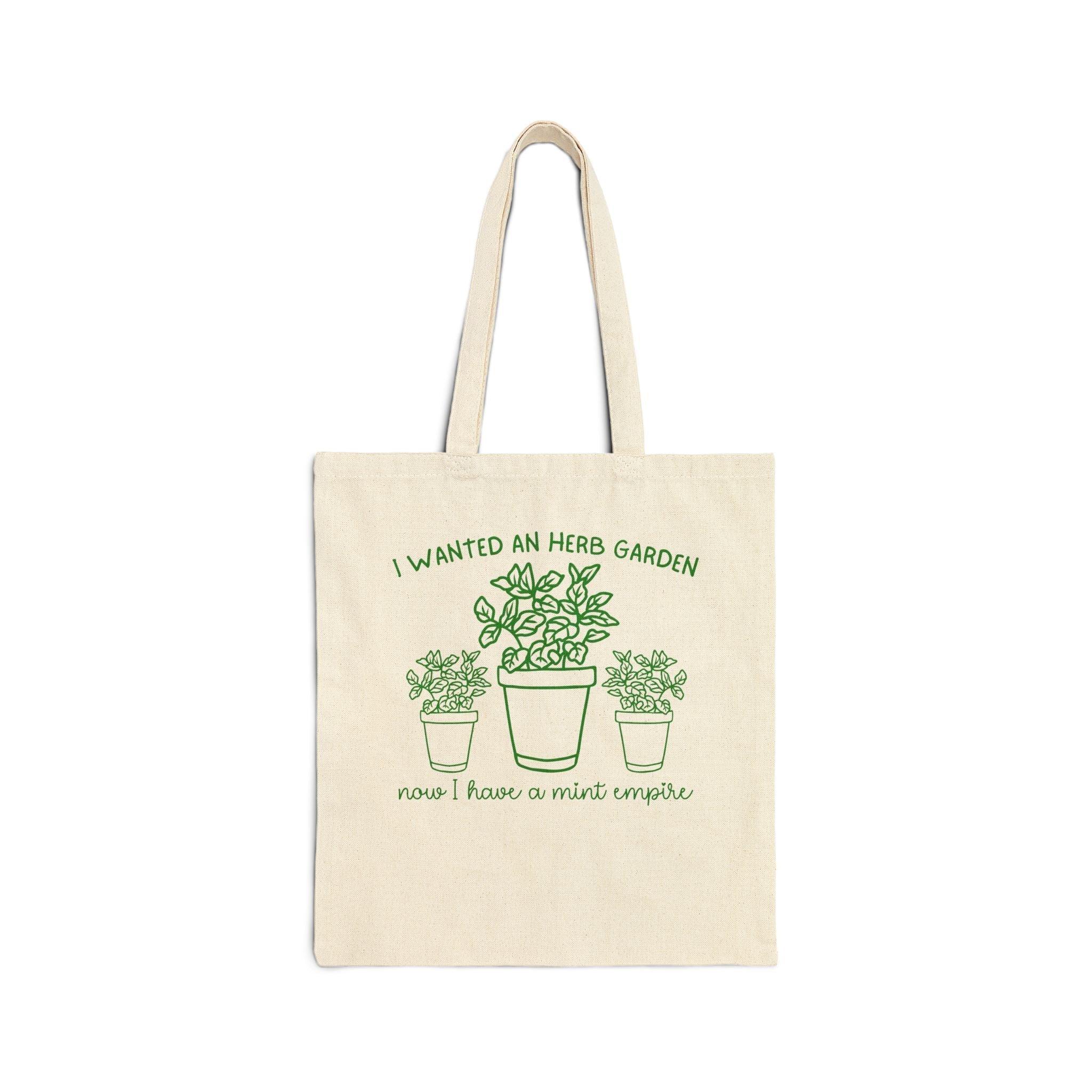 Mint Gardening Tote Bag - BIG FRENCHIES