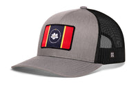Mississippi State Flag Trucker Hat  |  MS Snapback