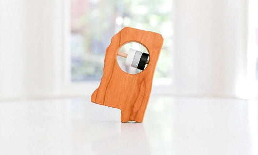 Mississippi Wooden Baby Rattle™ - BIG FRENCHIES