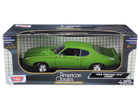 1969 Pontiac GTO Judge Green 1/18 Diecast Car Model by Motormax