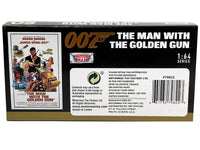 1974 AMC Hornet Red with White Stripes James Bond 007 "The Man with the Golden Gun" (1974) Movie with Display 1/64 Diecast Model Car by Motormax