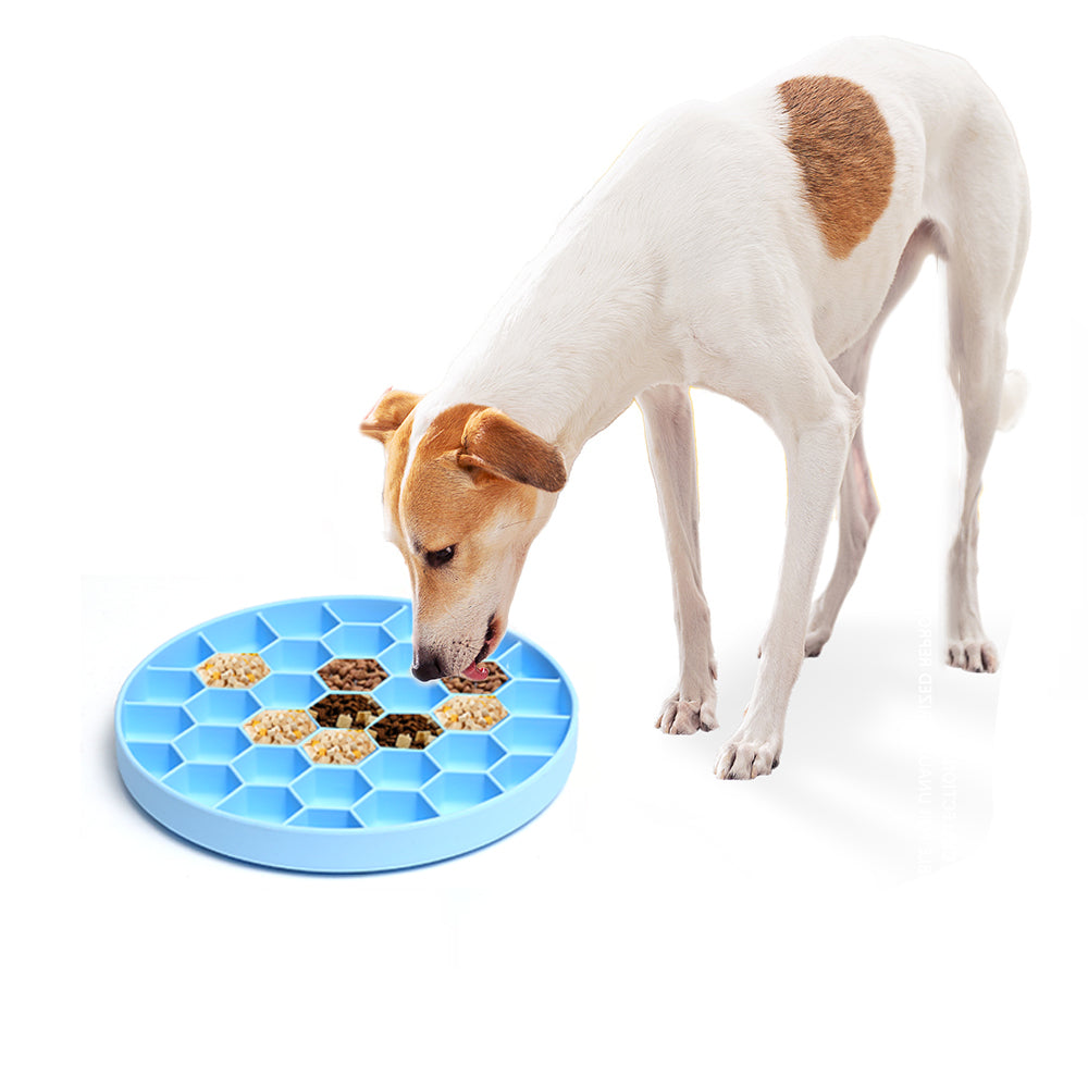 Mr. Peanut's Silicone Slow Feeder Dog Bowl - BIG FRENCHIES