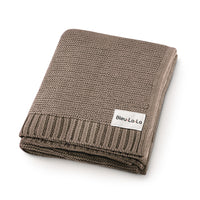Heritage Knit - 100% Organic Cotton Luxury Knit Baby Swaddle Blanket