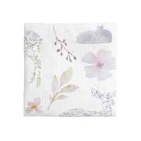 NoJo Super Soft Floral Deer Nursery Mini Crib Fitted Sheet - BIG FRENCHIES