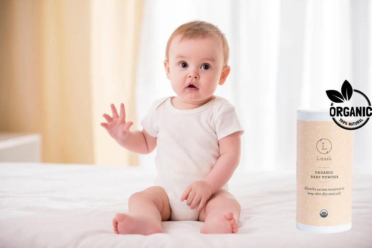 ORGANIC BABY POWDER - Talc Free - BIG FRENCHIES