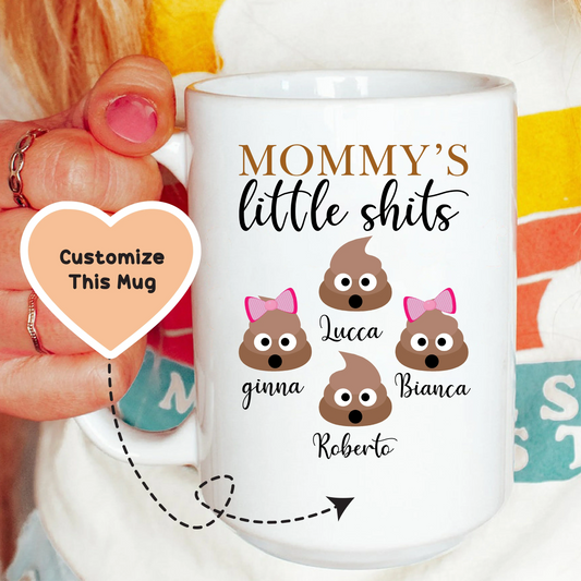 Mommy's Little Custom Mug - BIG FRENCHIES
