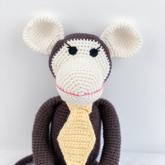 Momo the monkey - brown