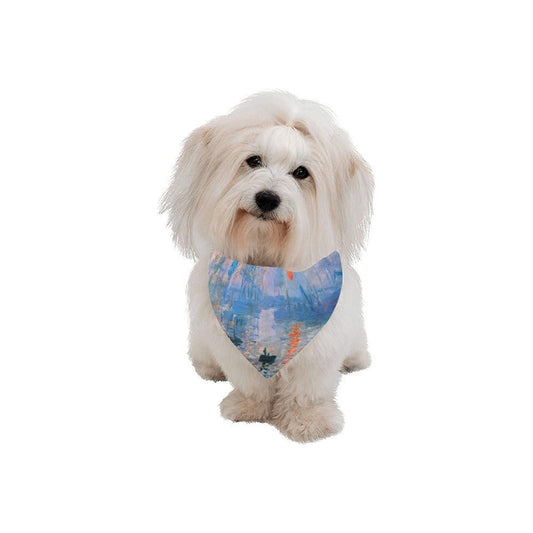 Monet Impression, Sunrise Double-Sided Pet Bandana