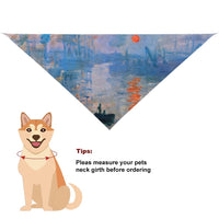 Monet Impression, Sunrise Pet Scarf