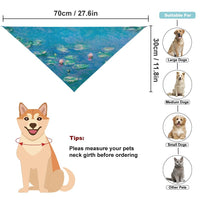 Monet Water Lilies Pet Scarf