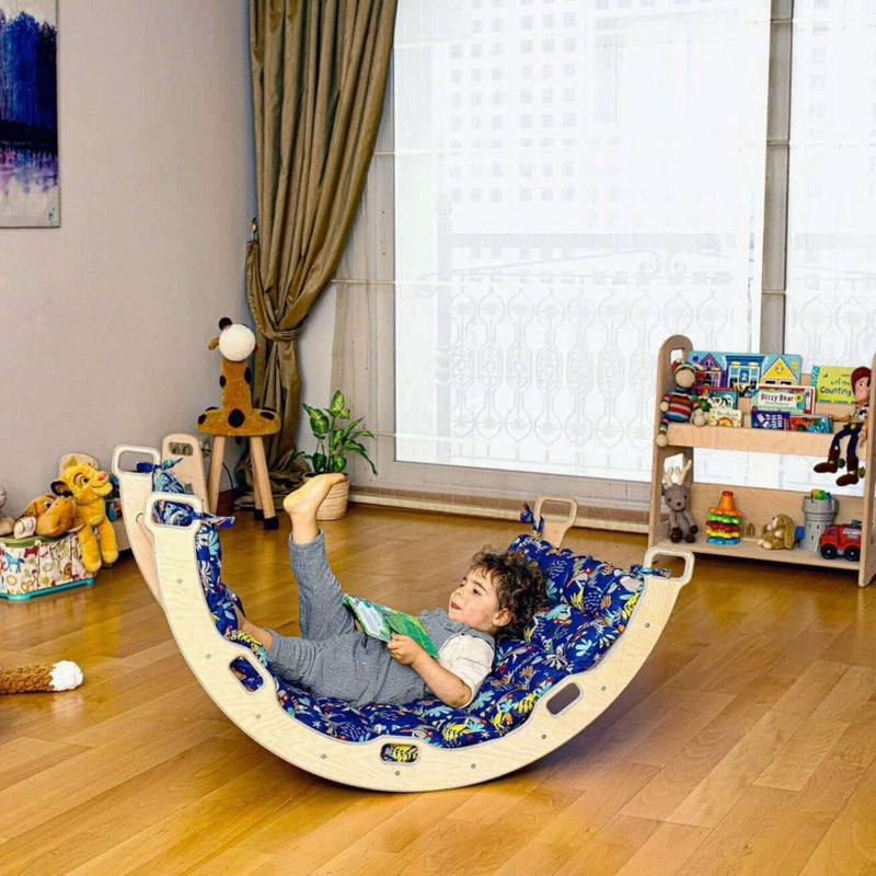 Montessori Arch with XL Forest Design Pillow - BIG FRENCHIES