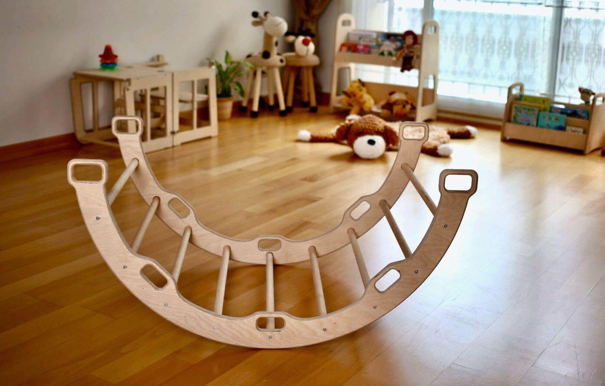 Montessori Arch with XL Forest Design Pillow - BIG FRENCHIES