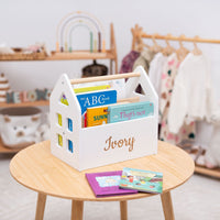 Dark Walnut Montessori Book Shelves