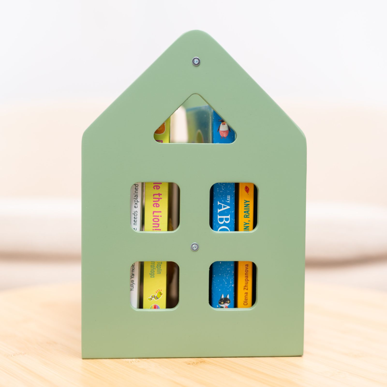 Dark Walnut Montessori Book Shelves