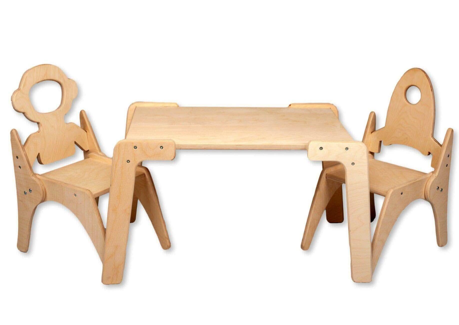 Montessori Table and Chair Set - BIG FRENCHIES