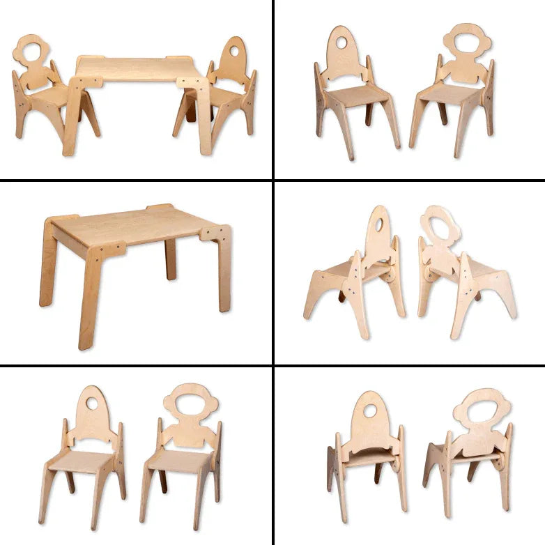 Montessori Table and Chair Set - BIG FRENCHIES