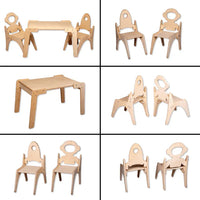 Montessori Table and Chair Set - BIG FRENCHIES