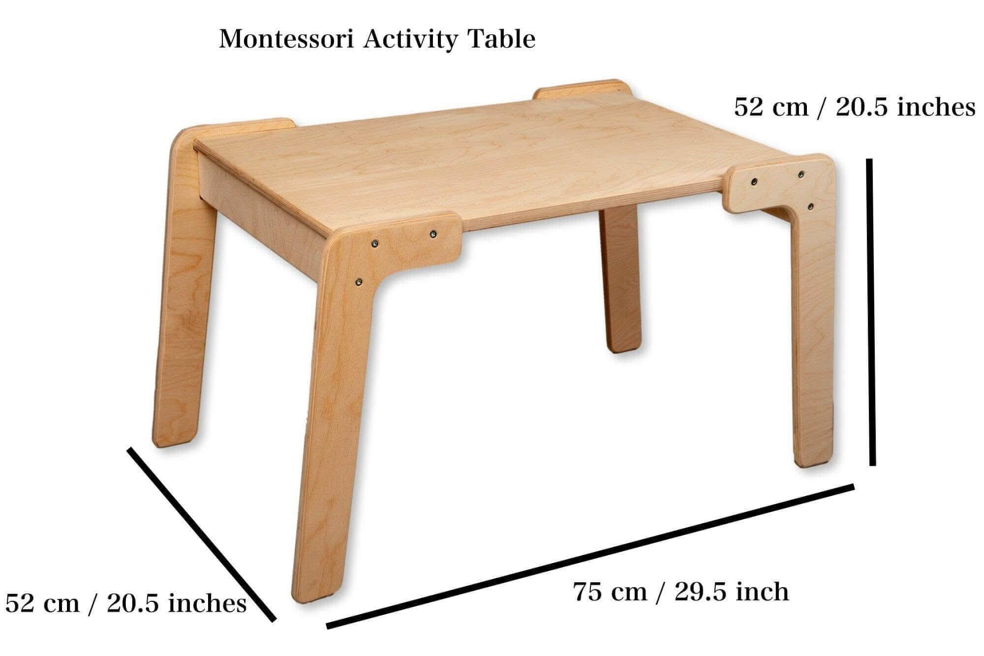 Montessori Table and Chair Set - BIG FRENCHIES