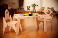 Montessori Table and Chair Set - BIG FRENCHIES