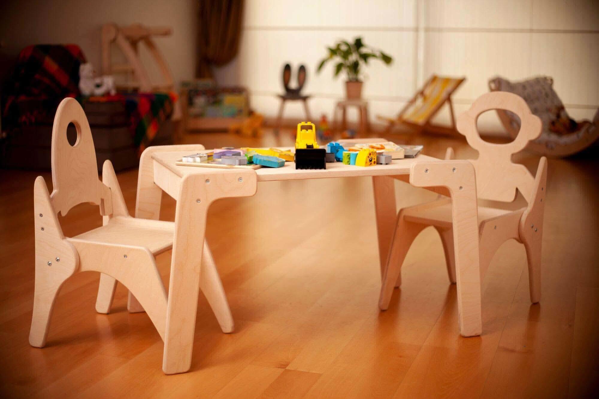Montessori Table and Chair Set - BIG FRENCHIES