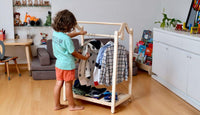 Montessori Wooden Kids Clothing Rack - BIG FRENCHIES