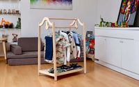 Montessori Wooden Kids Clothing Rack - BIG FRENCHIES