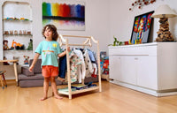 Montessori Wooden Kids Clothing Rack - BIG FRENCHIES