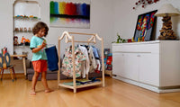 Montessori Wooden Kids Clothing Rack - BIG FRENCHIES