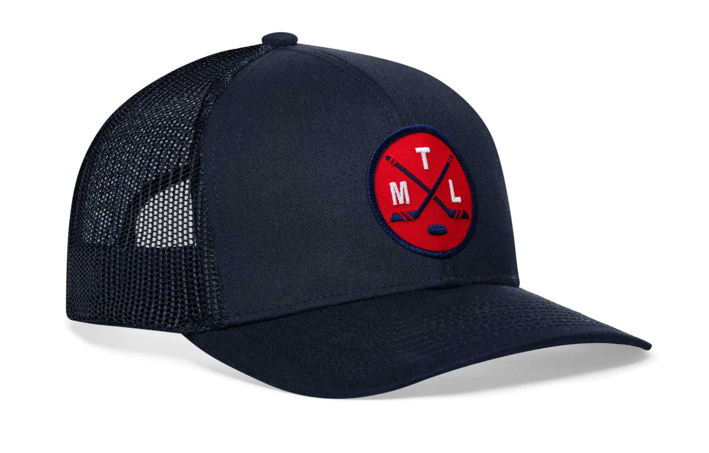Montreal Hockey Trucker Hat  |  MTL X Snapback