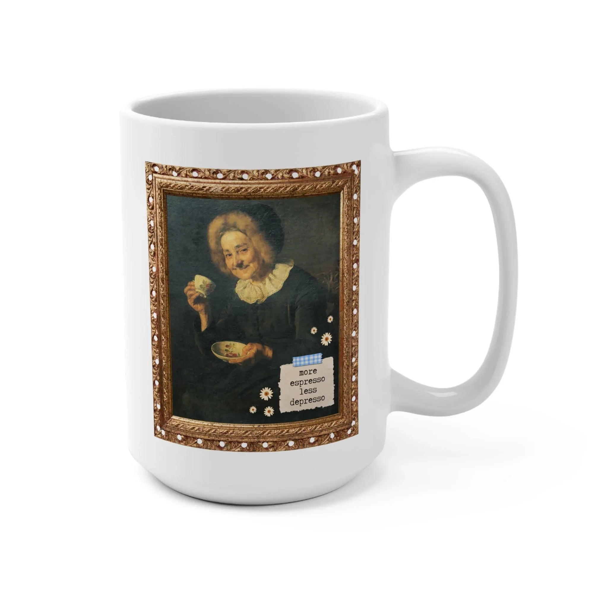 More Espresso Less Depresso Mug - BIG FRENCHIES