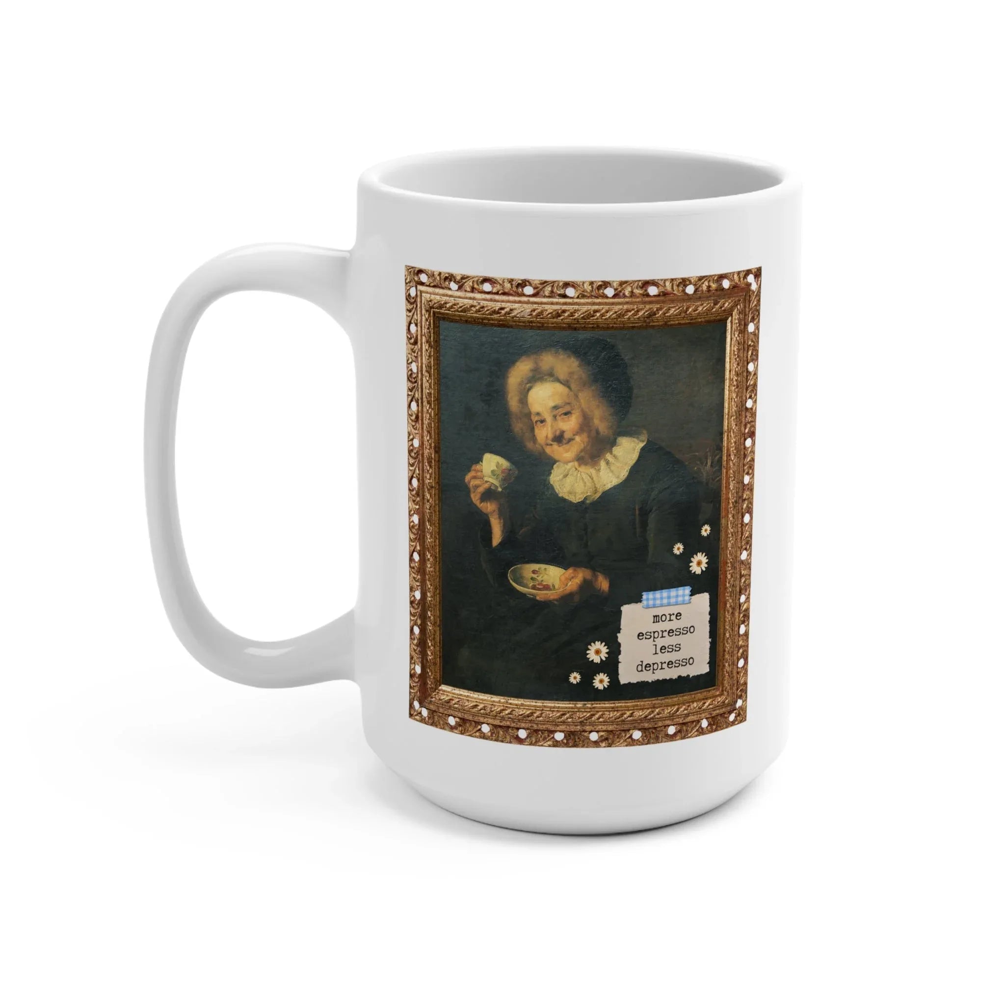 More Espresso Less Depresso Mug - BIG FRENCHIES