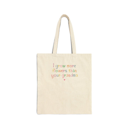 More Flowers Than Your Grandma Tote - BIG FRENCHIES