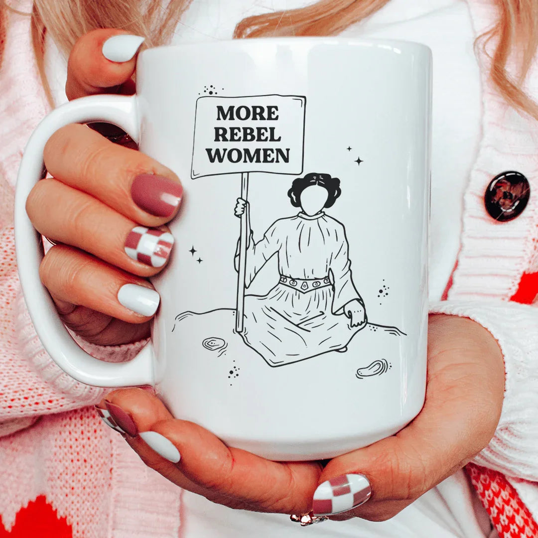 More Rebel Women Ceramic Mug 15 oz