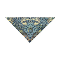Morris Peacock and Dragon Double-Sided Pet Bandana