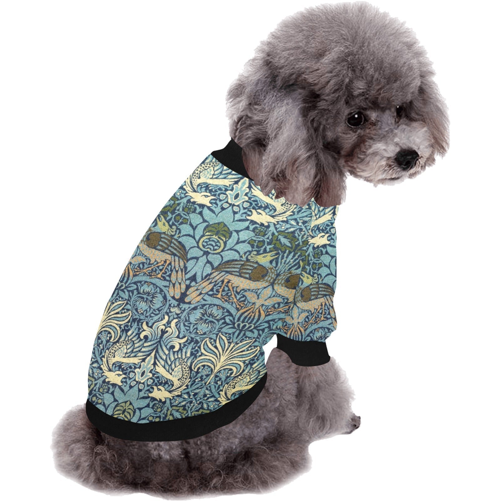 Morris Peacock and Dragon Round Neck Shirt