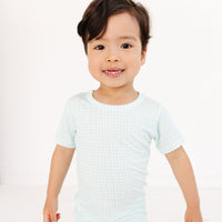 Bluegrass Picnic Short Sleeve & Shorts Bamboo Toddler Pajama Set - BIG FRENCHIES