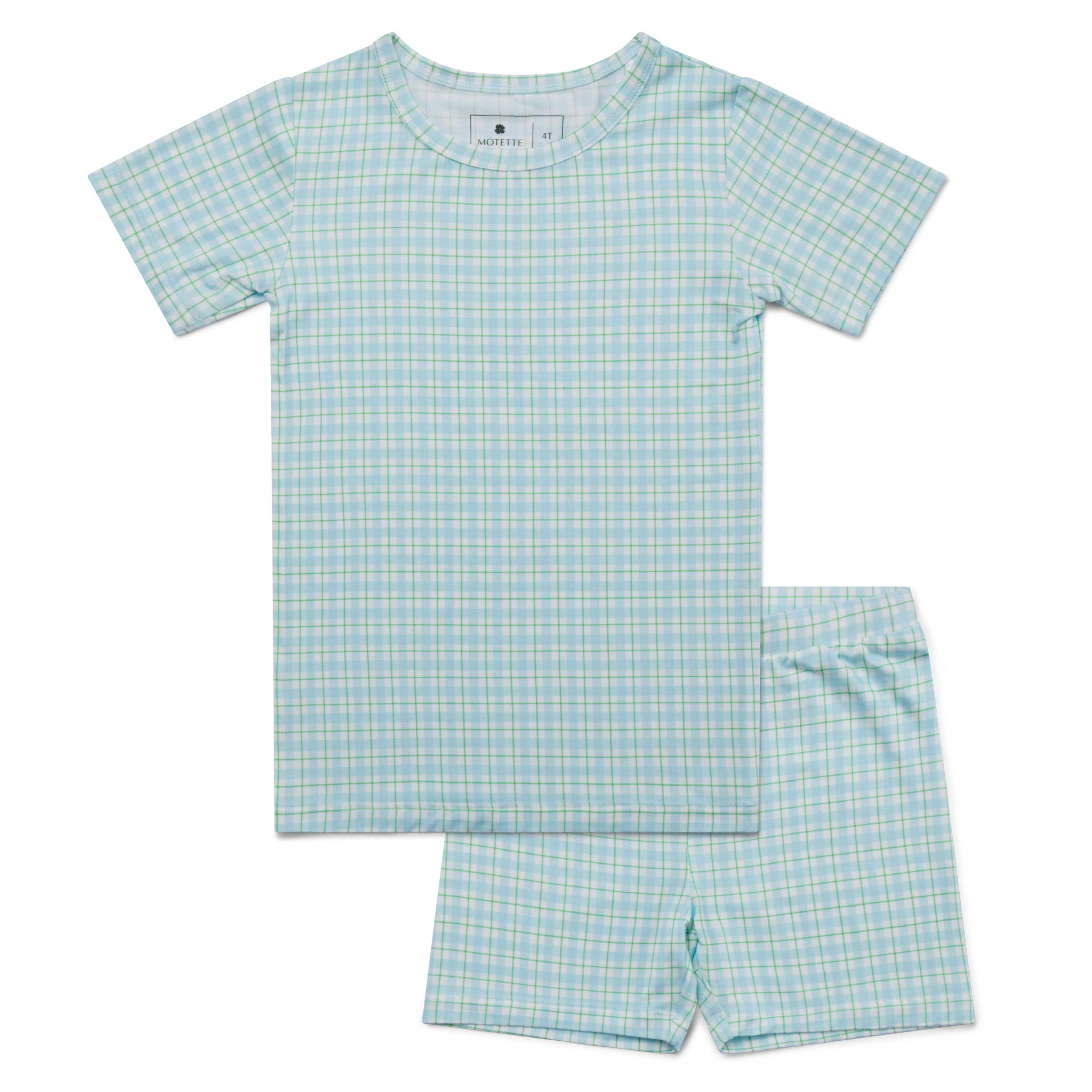 Bluegrass Picnic Short Sleeve & Shorts Bamboo Toddler Pajama Set - BIG FRENCHIES