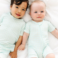 Bluegrass Picnic Short Sleeve & Shorts Bamboo Toddler Pajama Set - BIG FRENCHIES