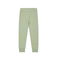 Evergreen Stripe Bamboo Kids Pajama Set - BIG FRENCHIES
