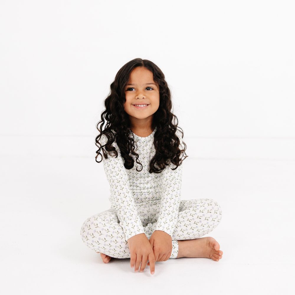 Lavender Lane Bamboo Kids Pajama Set - BIG FRENCHIES