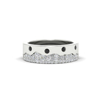 Mountain Stone Mens Wedding Ring