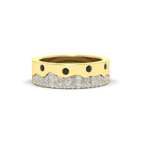 Mountain Stone Mens Wedding Ring
