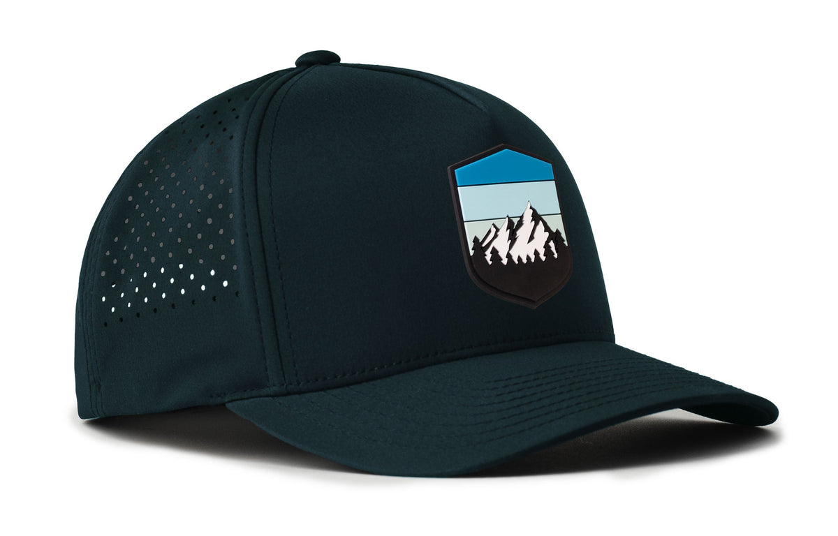 Mountains and Sky Performance 5-Panel Hat  |  Outdoors Flexfit Snapback