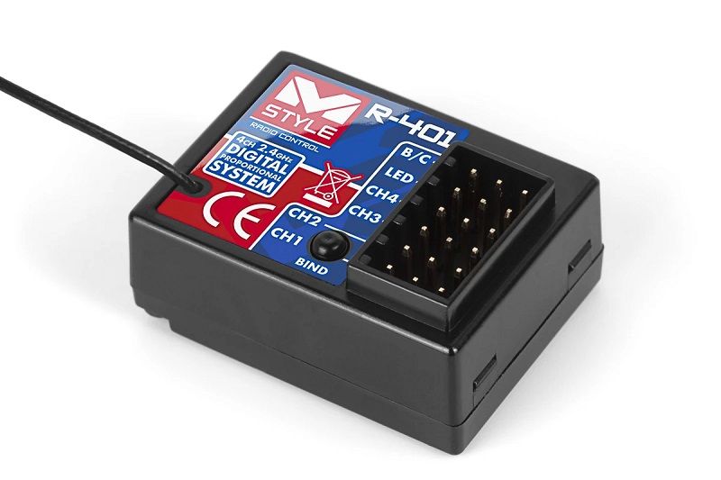 HPI Racing Mstyle R/C Set - Radioset, Servo, Battery and Charger 542409