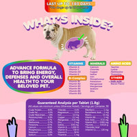 Multivitamin for Dogs & Cats. Prenatal Vitamins - BIG FRENCHIES