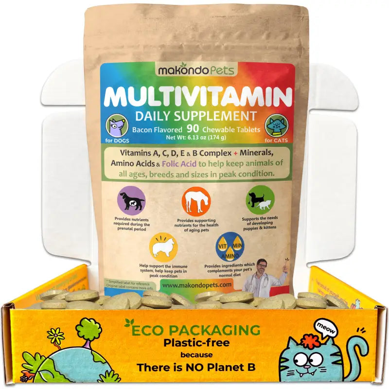 Multivitamin for Dogs & Cats. Prenatal Vitamins - BIG FRENCHIES
