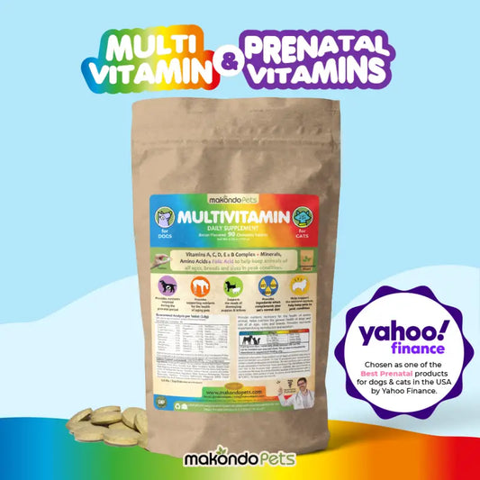 Multivitamin for Dogs & Cats. Prenatal Vitamins - BIG FRENCHIES