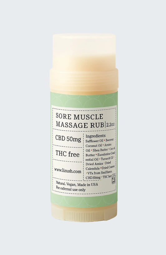 CBD - Muscle Rescue Balm - Stocking Stuffer for men, dad, athlete, runner Gift for men, Arnica Muscle mend sports idea, yoga, soccer, holiday gift (THC free) - BIG FRENCHIES