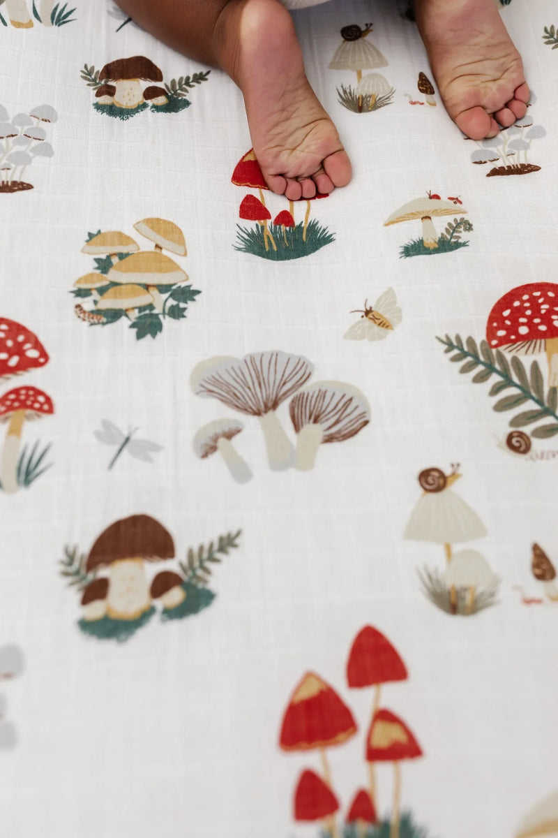 Mushroom Crib Sheet - BIG FRENCHIES